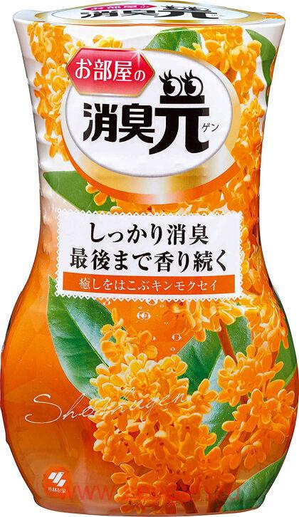 Жидкий дезодорант для комнаты KOBAYASHI Shoshugen for Room Osmanthus, с ароматом османтуса, 400мл.