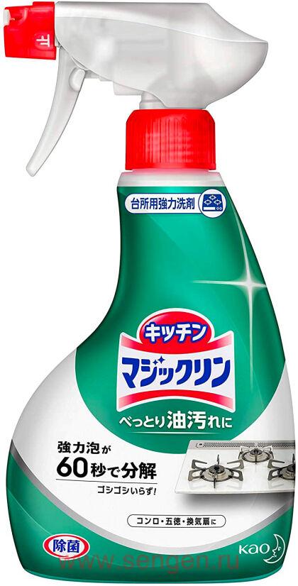 Чистящая пенка KAO Magiclean Handy Spray для кухонных плит и вентиляционных решеток, 400мл.