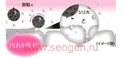 Зубная паста отбеливающая KOBAYASHI Whitening Sumigaki, с древесным углем и ароматом цветов и мятного чая, 100г.