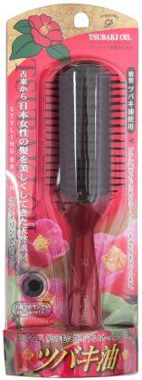 Щетка Ikemoto Tsubaki Oil Styling Hair Brush для укладки с маслом камелии японской.