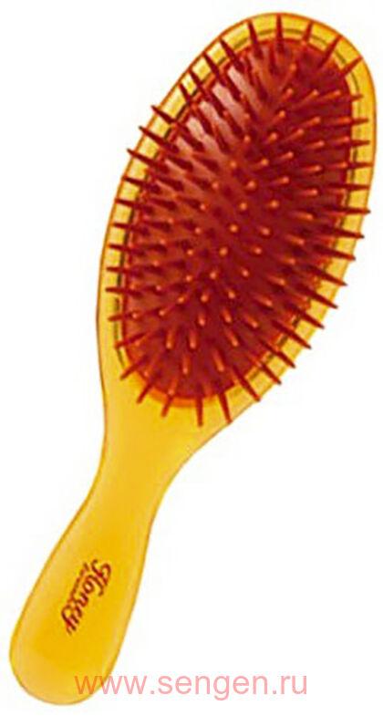 Щетка массажная VeSS Honey Brush, для увлажнения и блеска волос, с мёдом и маточным молочком пчёл, круглая.