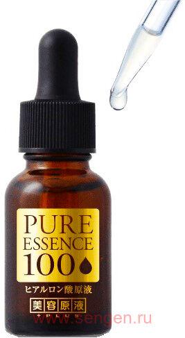 Концентрированная сыворотка для лица COSMETEX ROLAND Placental Pure Essence 100%, с гиалуроновой кислотой, 20мл.