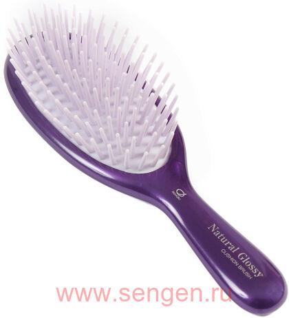 Щетка Ikemoto Natural Glossy Brush, для восстановления структуры волос и придания блеска.