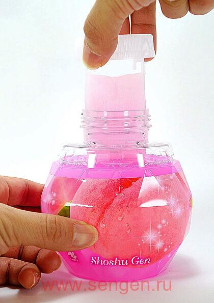 Жидкий дезодорант для туалета KOBAYASHI Shoshugen for Toilet White Peach, с ароматом спелого персика, 400мл.