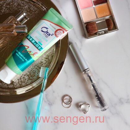 Зубная паста SUNSTAR Ora2 Me Stain Clear, для удаления налета и придания белизны зубам, со вкусом белого чая с жасмином, 125г.