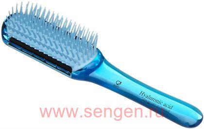 Щетка для волос Ikemoto Hyaluronic Acid Styling Brush, с гиалуроновой кислотой.