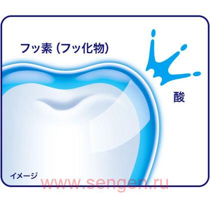 Премиальная зубная паста KAO Clear Clean Premium Tooth Strengthening, для укрепления и оздоровления зубов, со вкусом мяты, 100г.