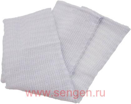 Массажная мочалка AISEN BUBBRICH с высоким пенообразованием, жесткая, серая, 28Х100см.