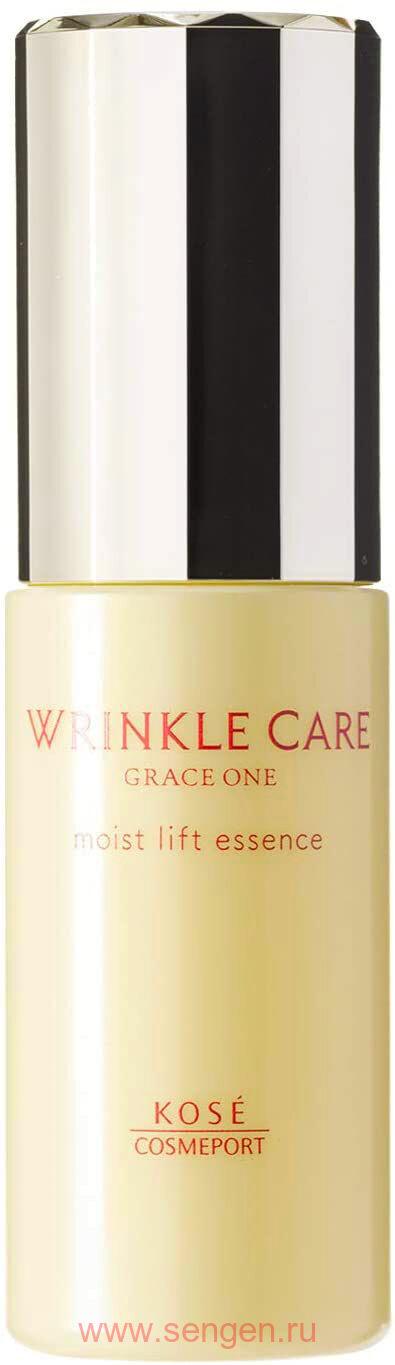 Увлажняющая эссенция для лица KOSE Grace One Wrinkle Care Moist Lift Essence, против морщин, с лифтинг эффектом, 50мл.