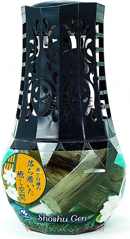 Жидкий дезодорант для туалета KOBAYASHI Shoshugen for Toilet Charcoal, с древесным углем, 400мл.