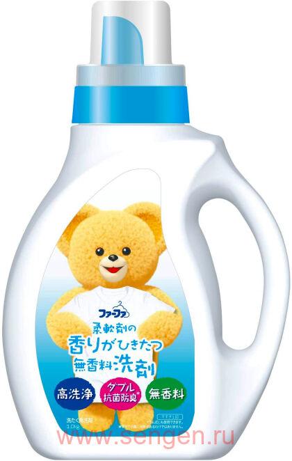 Жидкое средство для стирки NS FAFA JAPAN Liquid Detergent Fragrance-free, без ароматизаторов, 1кг.