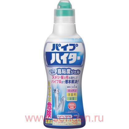 Средство для прочистки труб KAO Pipe High Viscosity Gel, высокой вязкости, 500мл.