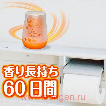 Гелевый дезодорант для туалета KOBAYASHI Sawaday for Toilet Osmanthus, с ароматом османтуса, 140г.