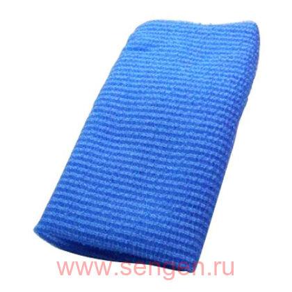Массажная мочалка AISEN Long Foam Nylon объемная, удлиненная, жесткая, 30Х110см.