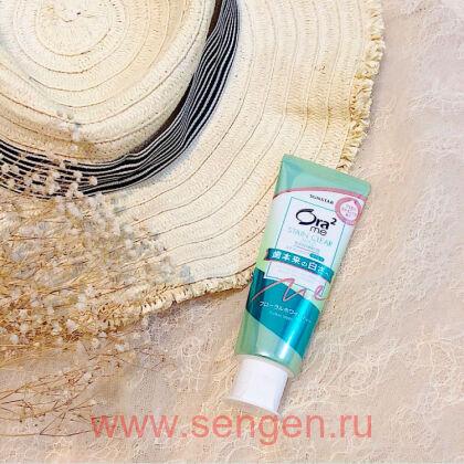 Зубная паста SUNSTAR Ora2 Me Stain Clear, для удаления налета и придания белизны зубам, со вкусом белого чая с жасмином, 125г.