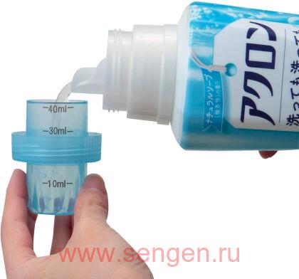 Жидкое средство для стирки деликатных тканей LION Acron Natural Soap, с ароматом свежести, 450мл.