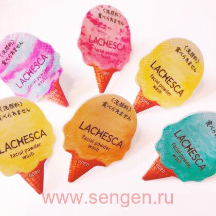 Очищающий порошок для лица KOSE Softymo Lachesca Powder Wash, энзимный, 15штХ0,4г.