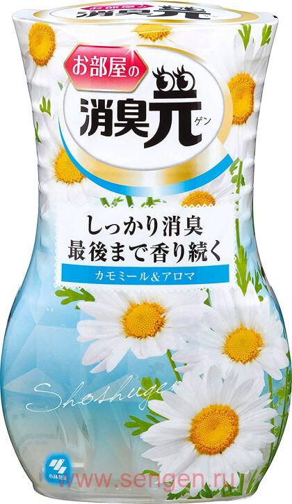 Жидкий дезодорант для комнаты KOBAYASHI Shoshugen for Room Chamomile, с ароматом ромашки, 400мл.