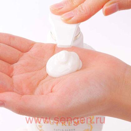 Кондиционер для волос KOSE Je l’aime Amino Supreme Satin Sleek, cмягчающий, с нежным ароматом розы и жасмина, 500мл.