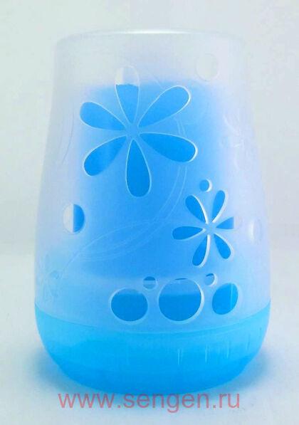 Гелевый дезодорант для туалета KOBAYASHI Sawaday for Toilet Aromatic Soap, с нежным ароматом цветочного мыла, 140г.