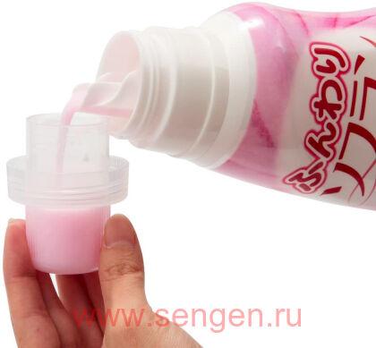 Кондиционер для белья "Мягкое прикосновение" LION Funwari Soflan, с нежным цветочным ароматом, 650мл.