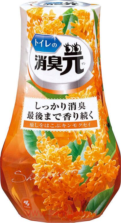 Жидкий дезодорант для туалета KOBAYASHI Shoshugen for Toilet Osmanthus, с ароматом османтуса, 400мл.