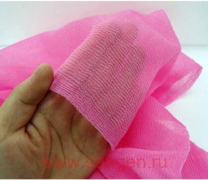 Мочалка для душа OHE Cure 2, из 100% ультратонкого нейлона, средней жесткости, размер 28Х110см.