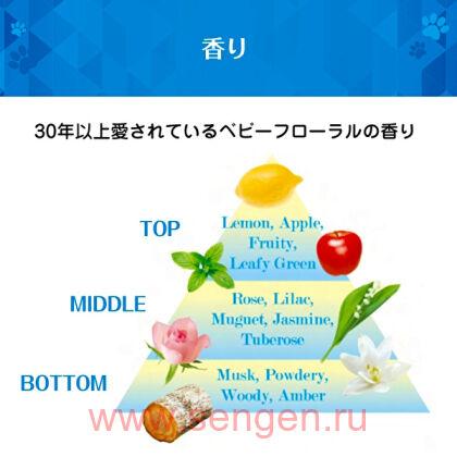 Концентрированный стиральный порошок NS FAFA JAPAN Triple Concentrated Powder Detergent, с антибактериальным и отбеливающим эффектом, с ароматом цветов, 500г.