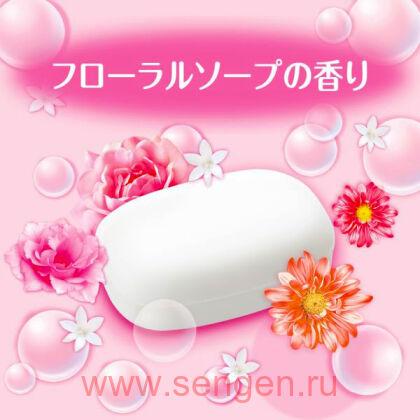 Жидкое молочное мыло для тела COW Мilky Body Soap, с маслом ши и ароматом цветов, мягкая упаковка, 400мл.