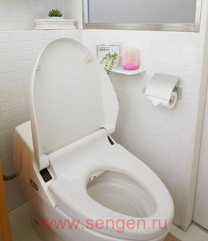 Гелевый дезодорант для туалета KOBAYASHI Sawaday for Toilet Wedding Flower, с ароматом свадебного букета, 140г.