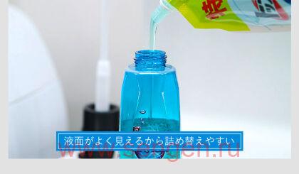 Концентрированное жидкое средство для стирки белья LION Top Super Nanox Push Bottle, бутылка с помпой, 400г.