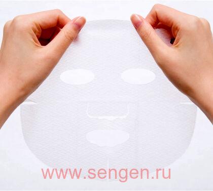 Тканевая маска KOSE Clear Turn Premium Fresh Mask Super Moist, для лица освежающая и суперувлажняющая, 3шт.