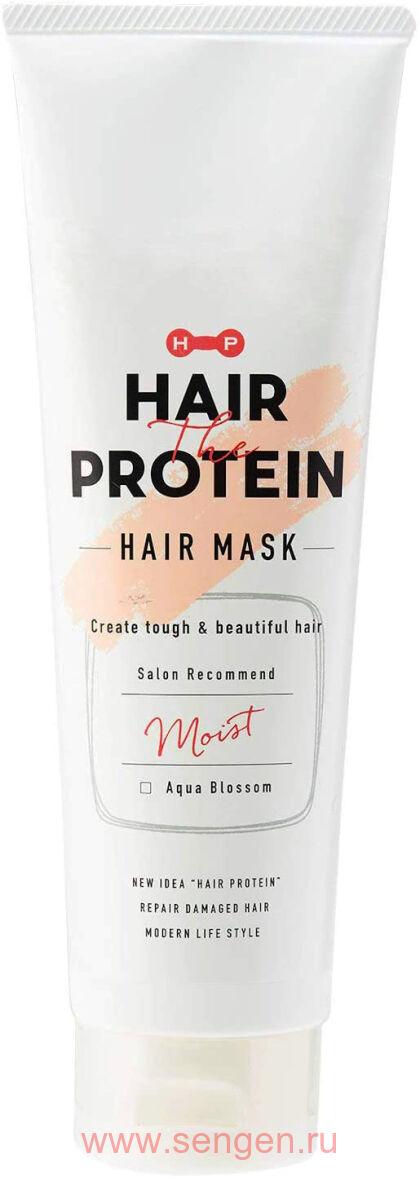 Восстанавливающая и увлажняющая маска для волос COSMETEX ROLAND Hair The Protein, с 6 видами протеинов, кератином и аминокислотами, с фруктово-цветочным ароматом, 180г.