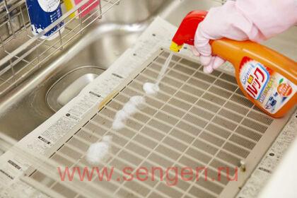 Чистящее средство LION Look For Kitchen Range Spray, для кухонных плит с ароматом апельсина, 400мл.