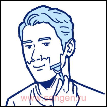 Гель для бритья KAO Success Shaving Gel Skin Care Type, для сухой и чувствительной кожи, увлажняющий, 180г.