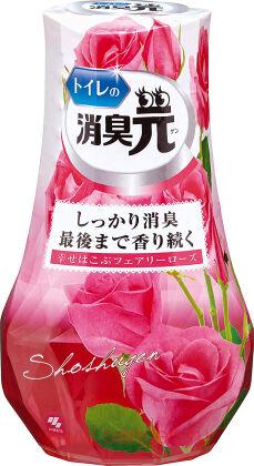 Жидкий дезодорант для туалета "Сказочная роза" KOBAYASHI Shoshugen Fairy Rose, с элегантным ароматом роз, 400мл.