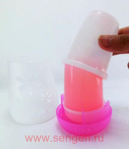 Гелевый дезодорант для туалета KOBAYASHI Sawaday for Toilet Wedding Flower, с ароматом свадебного букета, 140г.