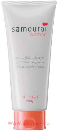 Маска для сухих и поврежденных волос SPR JAPAN Samourai Woman, с нежным цветочно-фруктовым ароматом, 200г.