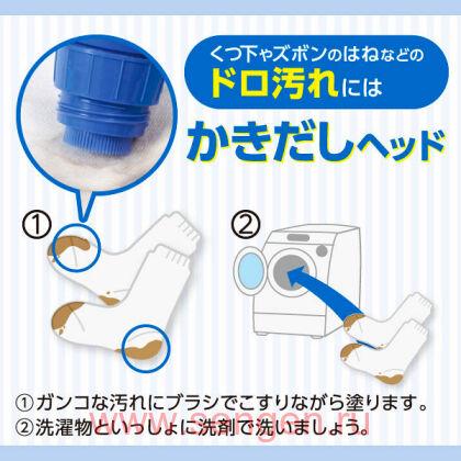 Жидкое средство LION Top Nanox For Mud Dirt, для удаления темных пятен и въевшейся грязи перед стиркой, 220мл.