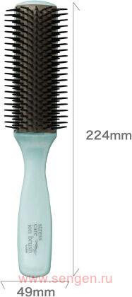 Массажная щетка VeSS Stress Care Ion Brush, для ухода за поврежденными волосами, с отрицательными ионами.