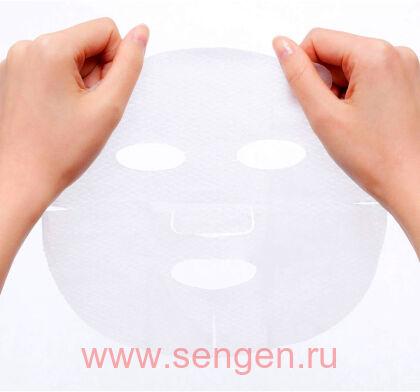 Тканевая маска для лица KOSE Clear Turn Premium Fresh Mask Firm&Shiny, освежающая и повышающая упругость, 3шт.