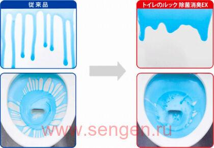 Чистящее средство для унитаза LION с ионами серебра, аромат свежих трав, 450мл.