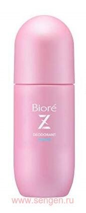 Дезодорант-антиперспирант с антибактериальным эффектом KAO Biore Z Deodorant, роликовый, с ароматом свежести, 40мл.