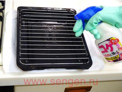 Чистящее средство для кухни YUWA Home Care Series Burnt Dirt Clean, против пригоревших загрязнений, спрей, 400мл.