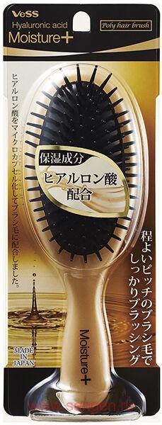 Массажная щетка VeSS Hyaluronic Acid Moisture+, с гиалуроновой кислотой (круглая).