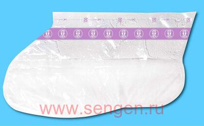 Педикюрные маски-носочки для ног TO-PLAN Lavender Foot Care Pack, с ароматом лаванды (время воздействия 60мин., экономичная упаковка), 1 пара.