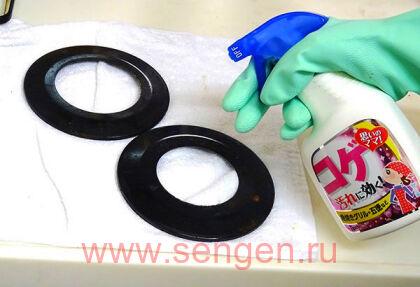 Чистящее средство для кухни YUWA Home Care Series Burnt Dirt Clean, против пригоревших загрязнений, спрей, 400мл.