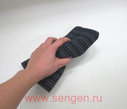 Мочалка для тела OHE Mono Body Nylon Towel Super Hard сверхжесткая, размер 28Х120см.