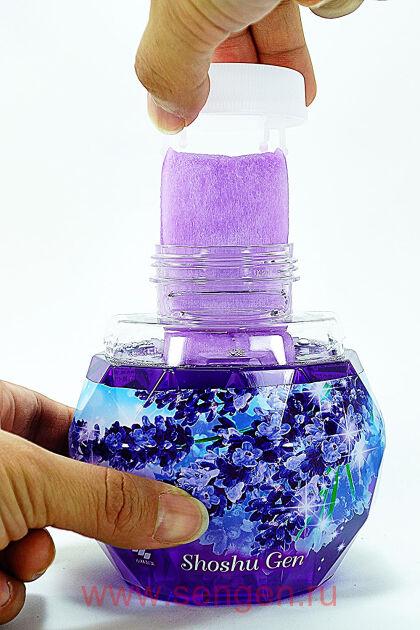 Жидкий дезодорант для туалета KOBAYASHI Shoshugen for Toilet Lavender, с ароматом лаванды, 400мл.