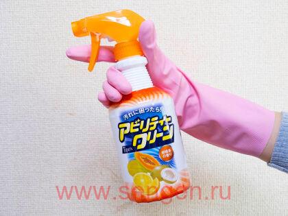 Универсальное моющее средство YUWA Tipo's Ability Clean, с дезинфицирующим и дезодорирующим эффектом, против стойких загрязнений, 500мл.